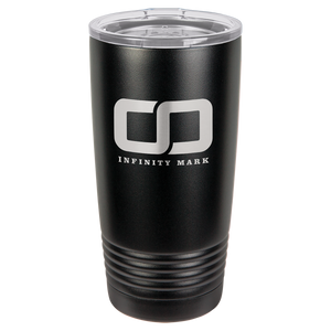 Polar Camel 20 oz. Stainless Steel Vacuum Insulated Tumbler-Stainless Steel w/Clear Lid
